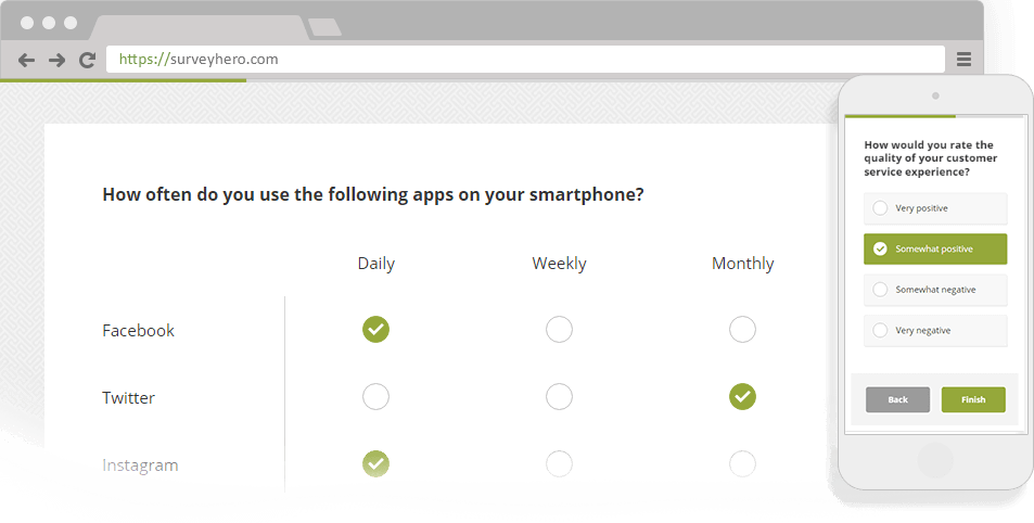 create online surveys free unlimited with surveyhero
